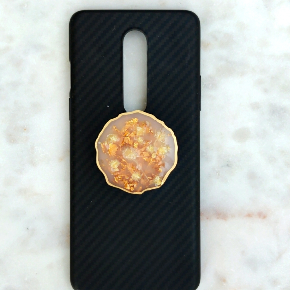 Handmade Resin Phone Grip